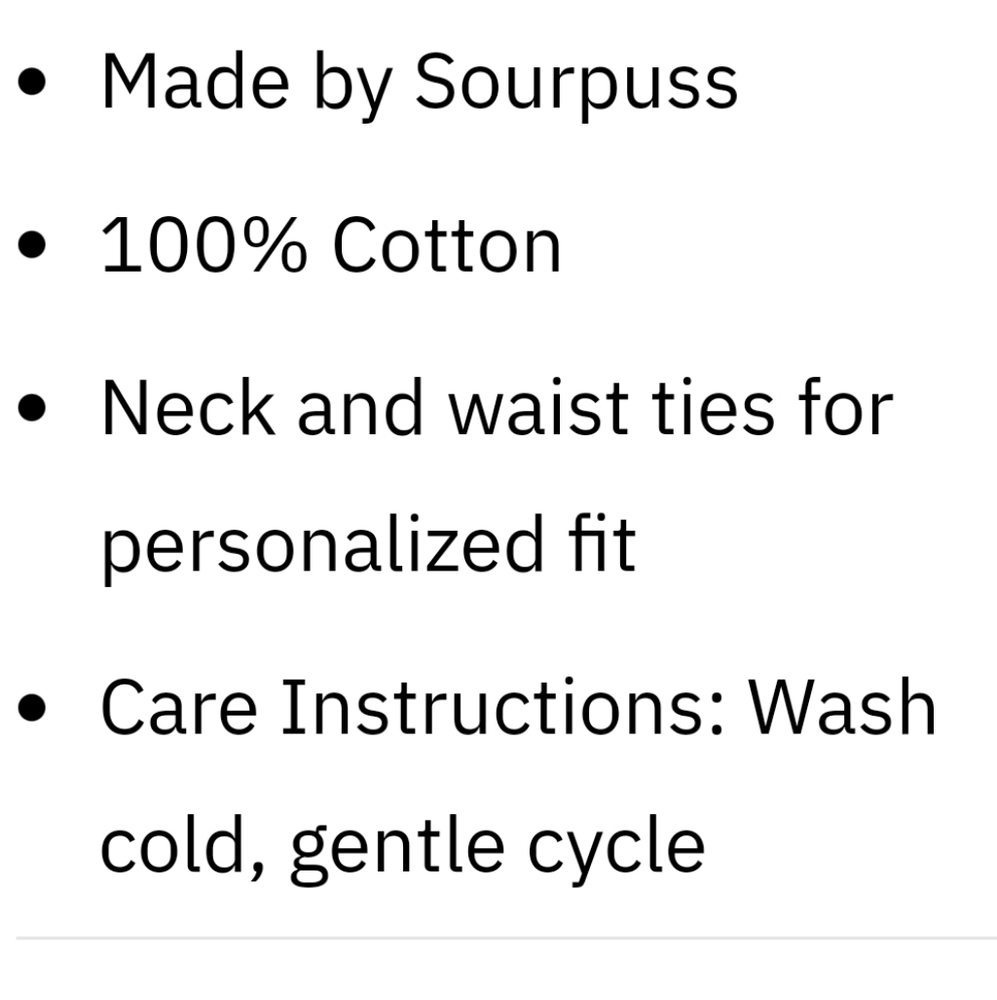 Sourpuss Leopard Apron - Picture 3 of 3